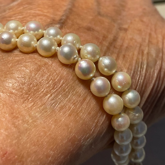 Jewelry - Beautiful small wristpearl bracelet with gold filled clasp